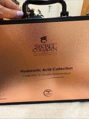 Secret Collagen Hyaluronic Acid Serum Set - Rose Gold